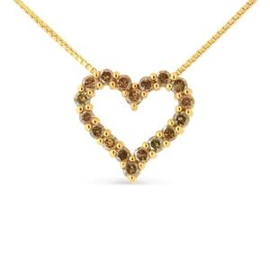 Haus of Brilliance 14K Yellow Gold Plated .925 Necklace - 18"